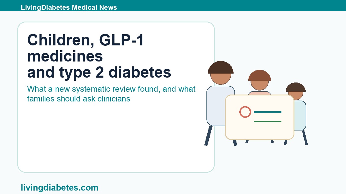 Family discussing GLP-1 medicines for children with a pediatric specialist